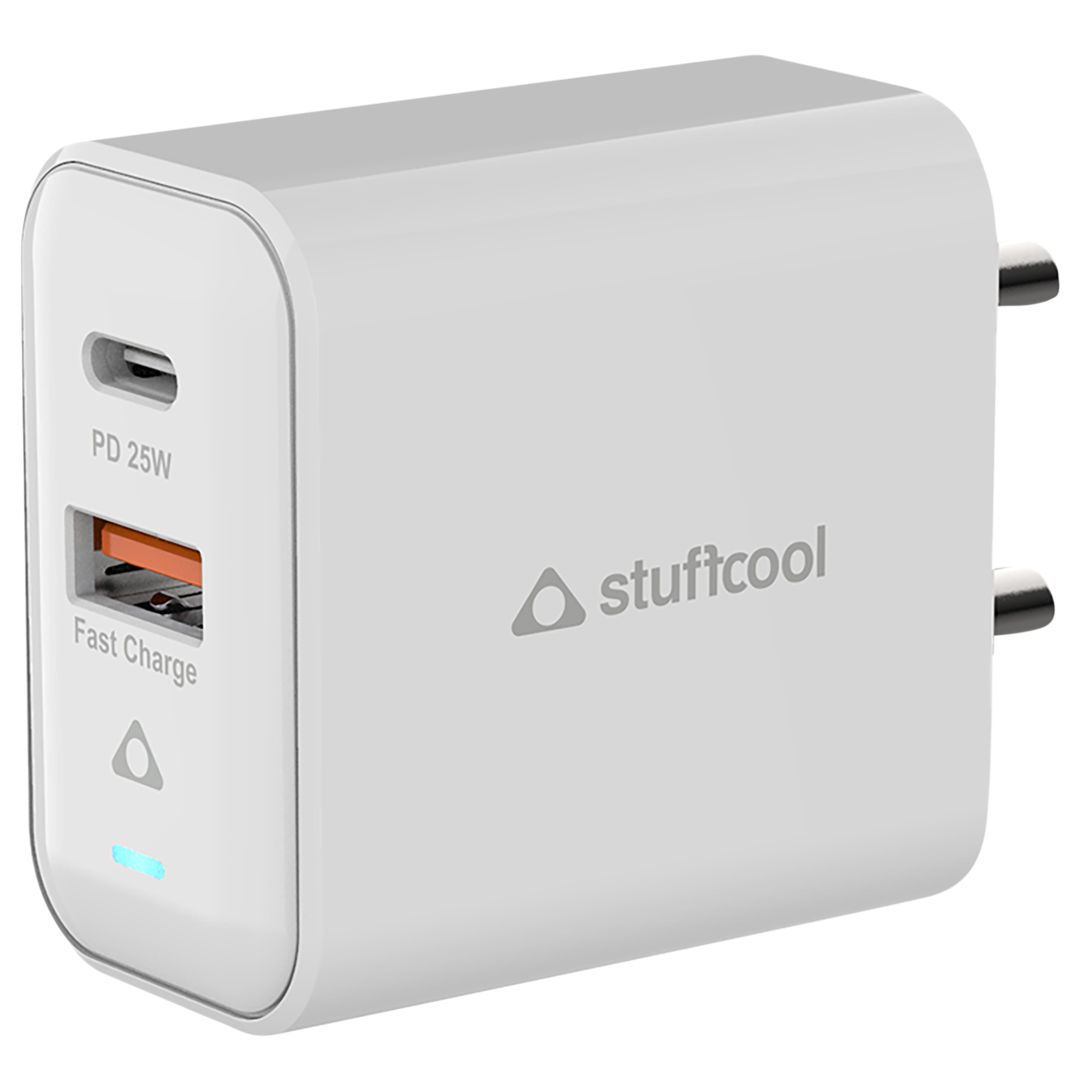 buy-stuffcool-flow-25w-type-a-type-c-2-port-fast-charger-adapter